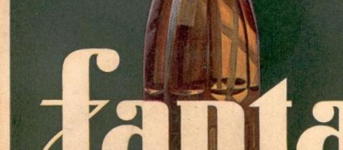 Cartel de Fanta original de los años cuarenta Cartel de Fanta original de los años cuarenta