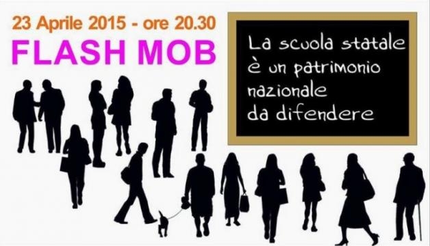 Leggi tutto: Questa sera il Flash Mob contro la Buona Scuola Questa sera il Flash Mob contro la Buona Scuola