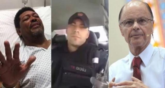 Policial ataca religiosos em vídeo