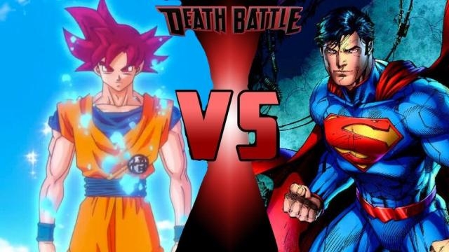 Goku fights with Superman - fan made Goku fights with Superman - fan made