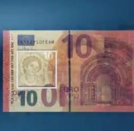 nuovi 10 euro: ritratto Europa