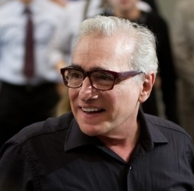 Martin Scorsese sul set del film