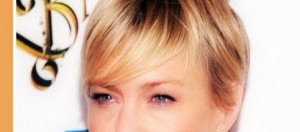 Robin Wright pixie cut   