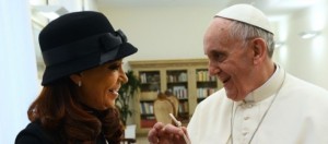 Papa Francesco e Cristina Fernandez de Kirchner