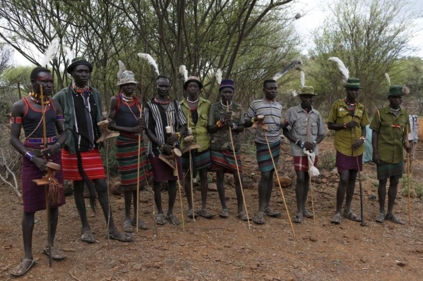 le immagini del rituale Pokot 3 