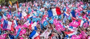 Manifestazione  Parigi di Manif Pour Tous