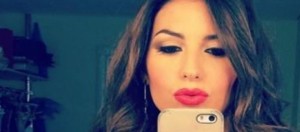 Elisabetta Gregoraci, selfie