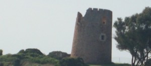  Torre di Cala d' Ostia, lungo la strada del mare