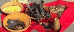 Macabre tracce di una macumba