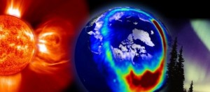 effetti di una tempesta solare sulla terra