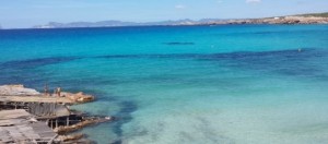 Formentera e il mare di Cala Saona  