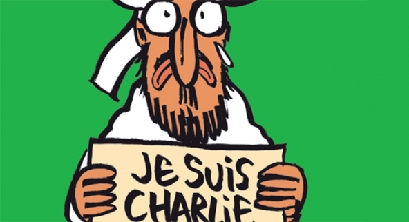 Charlie Hebdo: una delle vignette diffuse sul web.
