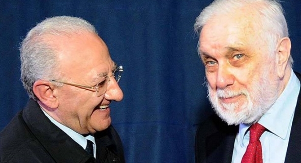De Luca con Luciano di Crescenzo