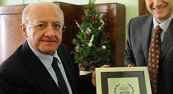 De Luca e Salerno premiata da Tripadvisor