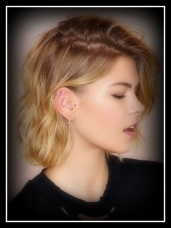 Bob scalato per capelli fini