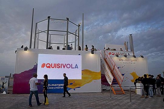 Galleria del vento Sky&Fastweb #quisivola