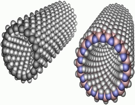 Picture of carbon nanotube patterns.