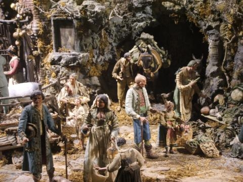 Presepe napoletano, particolare
