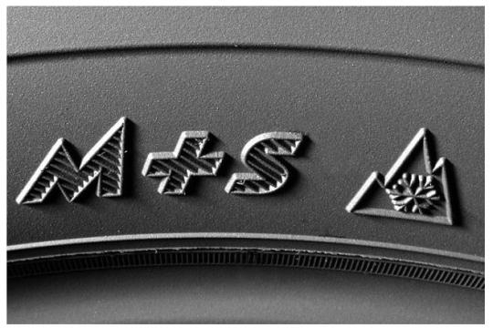 Sigla e simboli delle gomme invernali