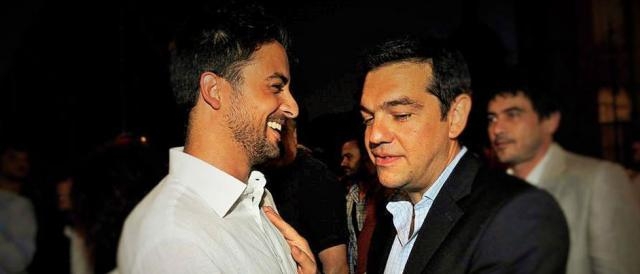 Marco Furfaro con Alexis Tsipras