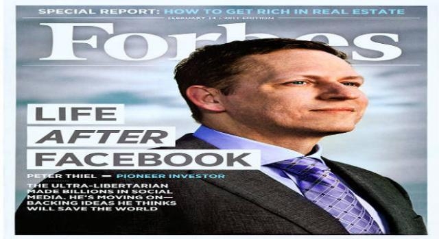 Peter Thiel cofondatore di Paypal