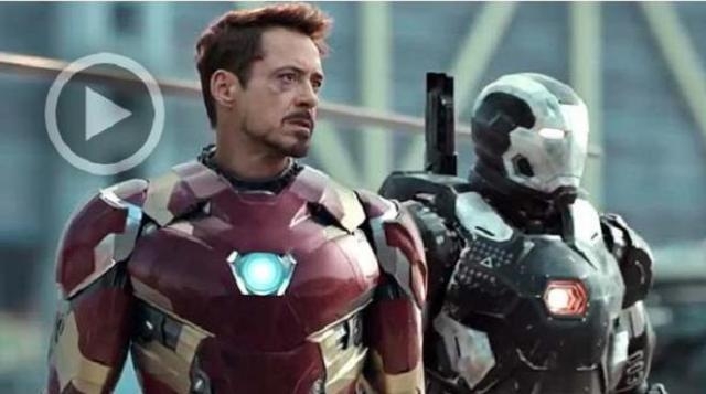 Iron-Man y War Machine se preparan para la batalla