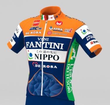 La rinnovata maglia della Nippo