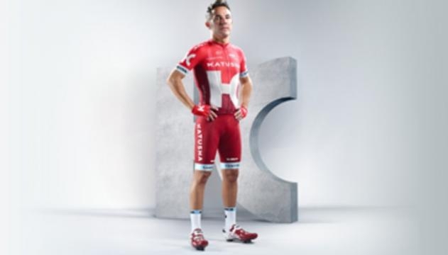 Un Team Katusha tutto in rosso