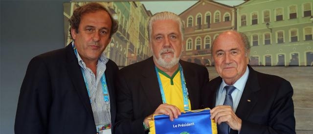 I condannati Michel Platini e Joseph Blatter