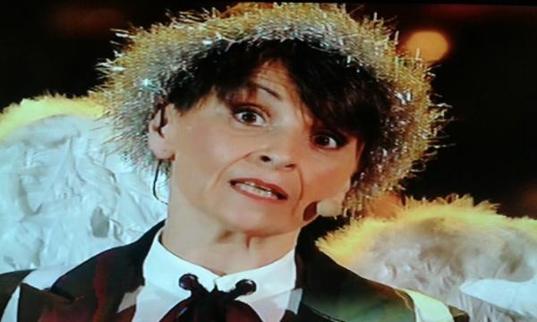 Una componente del gruppo teatrale Oblivion