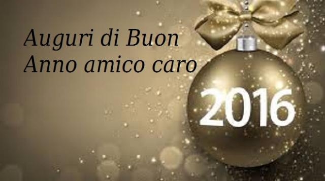 Auguri di Buon Anno per gli amici