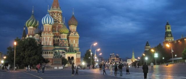 A Mosca la piazza Rossa è chiusa al pubblico