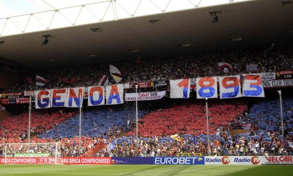 Curva Genoa, derby della lanterna