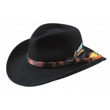 Cappello in feltro con piuma by Stetson