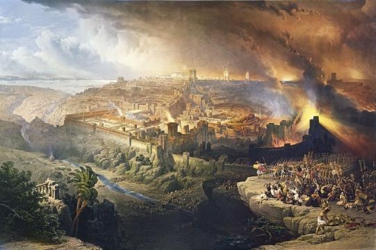 Roma destruye Jerusalén y el templo