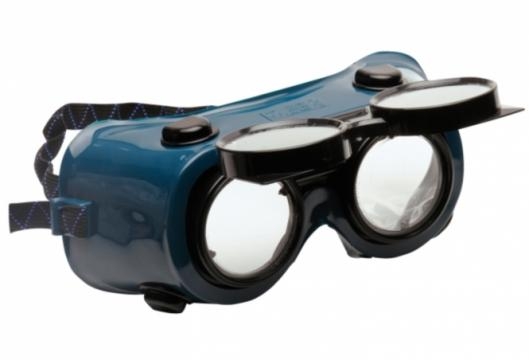 Occhialetti da saldatore.