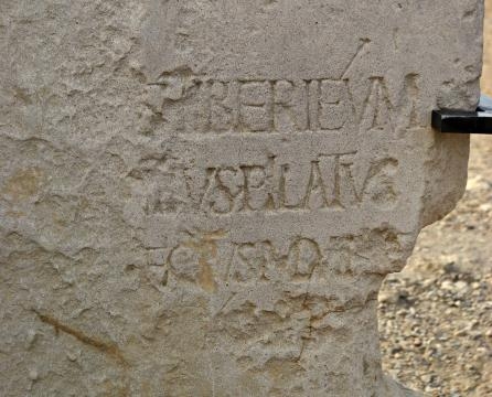 Inscripción de Poncio Pilato en Cesarea del Mar