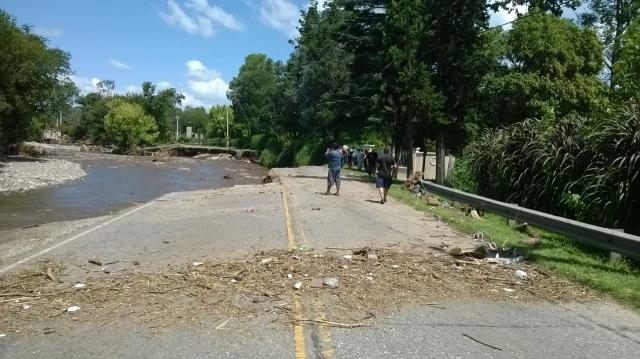 Ruta Intermunicipal, luego de las inundaciones