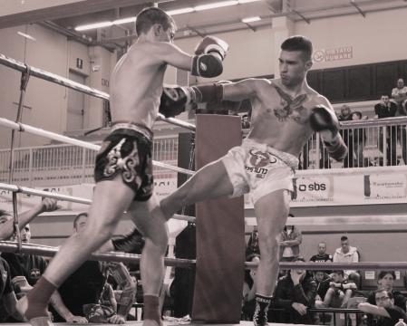 Incontro Kickboxe Michelangelo Manazza