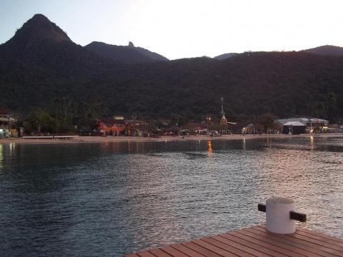 Vila do Abraao, Ilha Grande, Brasil