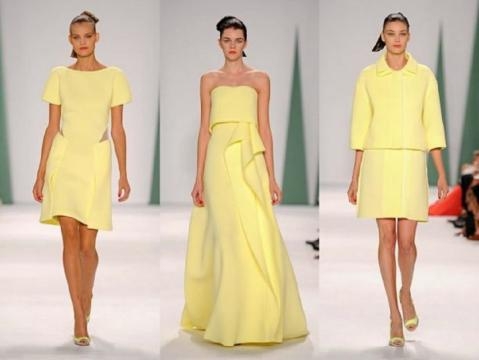 Il giallo di Carolina Herrera
