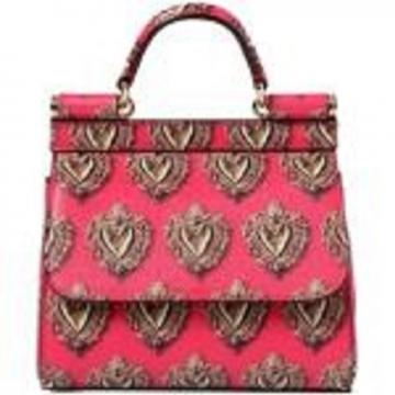 Mini Sicily Bag con Sacro Cuore by D&G