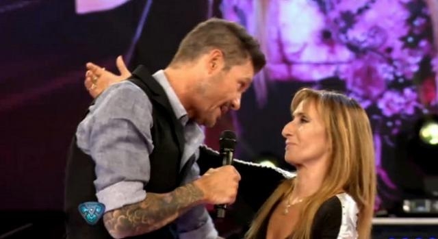 Florimonte agradecida con Tinelli.
