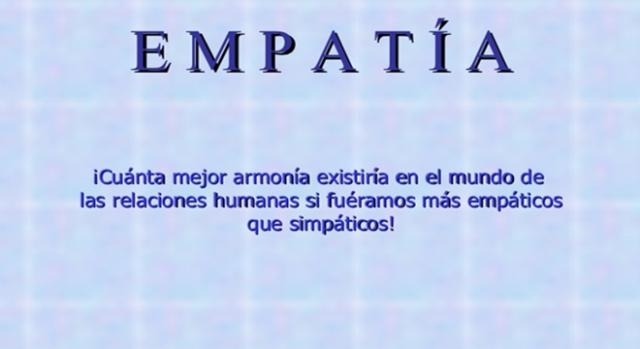 Mejor Empatía que Simpatía