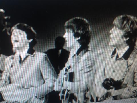 The Beatles en pleno show