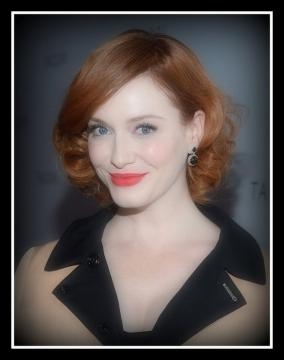 Christina Hendricks, capelli corti con bob