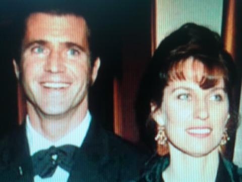 Mel Gibson y su esposa en tiempos felices