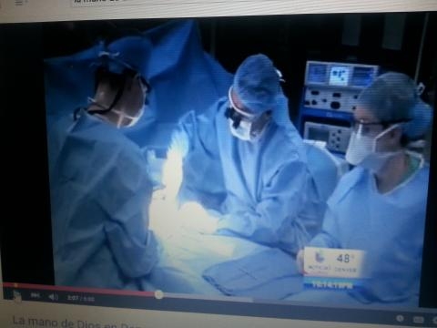 En plena cirugía en Denver