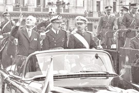 Ongania un símbolo de la represión