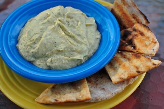 Pasta de berenjena para untar con pan